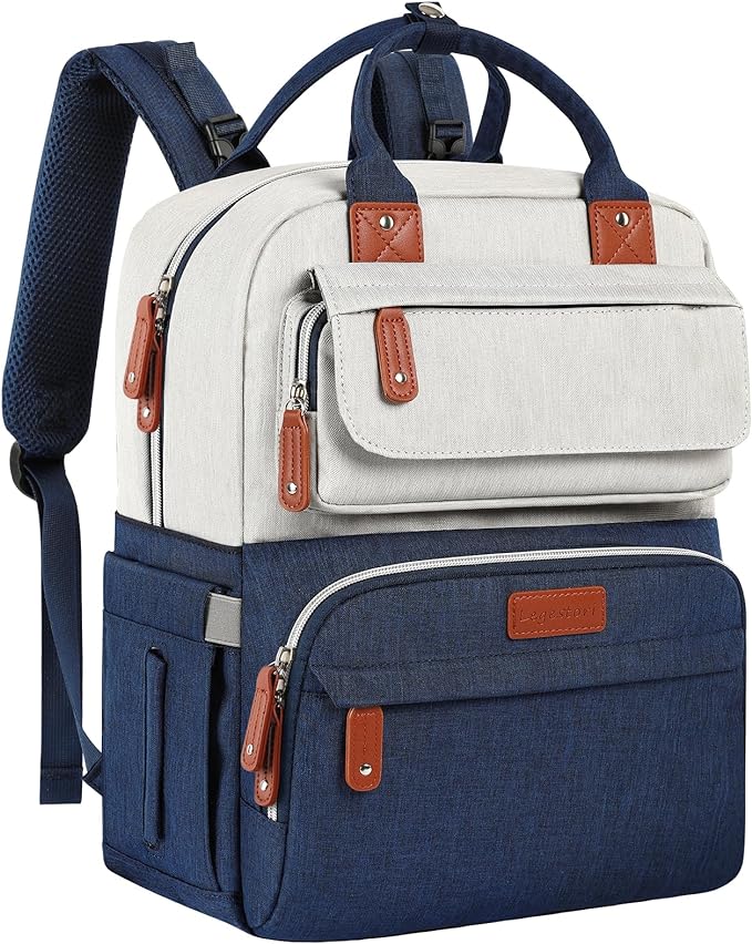 Legestori Diaper Bag Backpack, Baby Boy Diaper Bag, Unisex Large Baby Bag for Mom, Waterproof Baby Essentials Travel Diaper Backpack with Insulated Pockets and Stroller Straps by LegestoriBackpacks