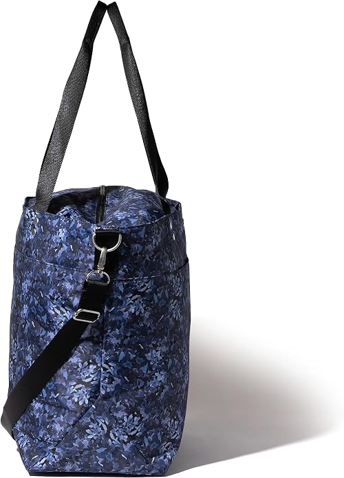 Baggallini Carryall Tote - Lightweight Nylon Zipper Top Weekender Travel Beach Bag w/Luggage Sleeve - Image 14