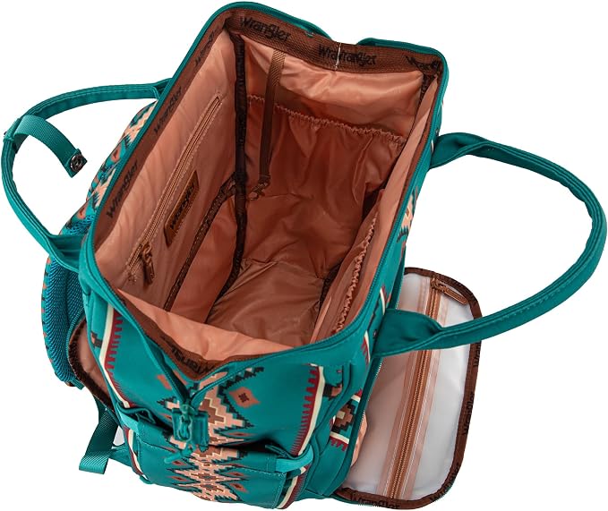 Montana West Wrangler Callie Diaper Bag Backpack with Stroller Straps Multifunction Baby Travel Bag WG2204-9110GN - Image 4
