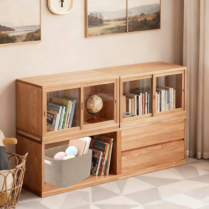 3 Pack Woven Baskets,Storage Baskets for Shelves with Handles | 13.5"×11"×9.5", Closet Baskets, Nursery Organizer for Toys Towels Books, Storage Bin for Living Room Bedroom (Mixed Brown) - Image 7