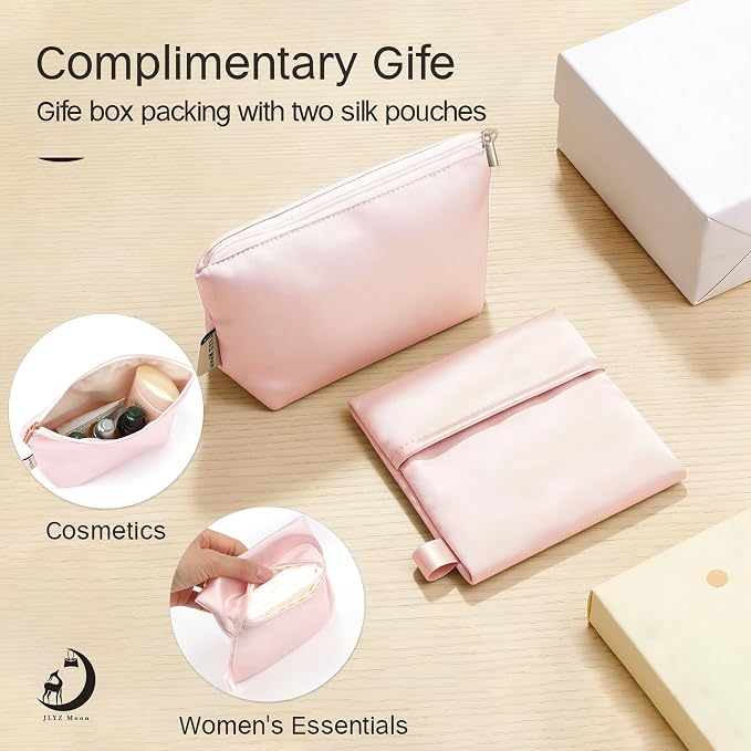 Fits for Brikin Bag Insert Organizer For Hermes(25 R,Pink) | Premium Silk Material,Smooth Touch,Lightweight,zipper,protect from scratches & stains,multiple pockets,keychain,waterproof - Image 5