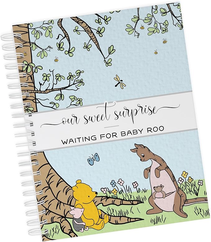 Personalized Pregnancy Journal - Hardcover Pregnancy Memory Book Customized with Baby’s Name, Nickname or Phrase - Prompted Journal for New Moms (Kanga & Roo) by Charmbooks