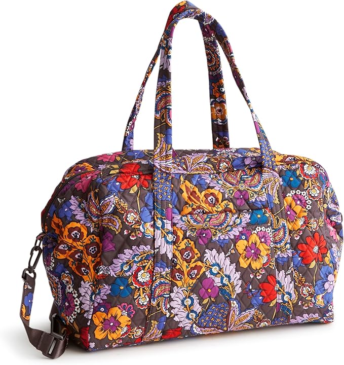 Vera Bradley Women's Miramar Weekender Travel Bag - Premium Cotton by VeraBradley