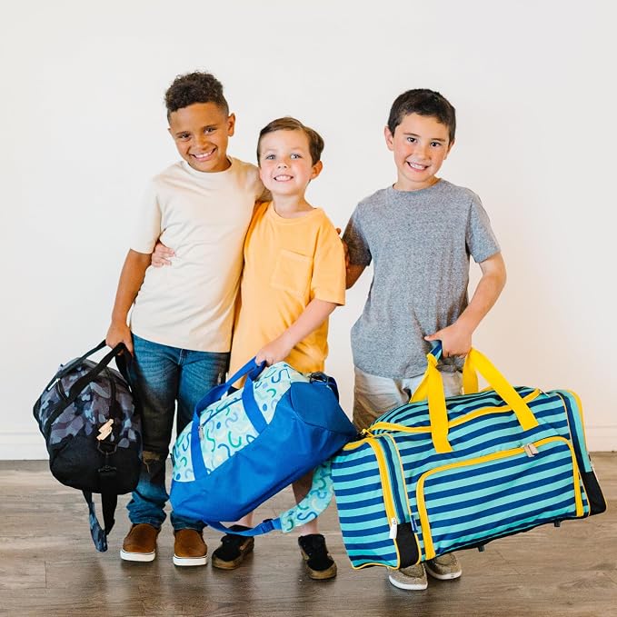 Wildkin Kids Weekender Duffel Bag – Carry-On Size for School, Travel, & Sleepovers - Image 6