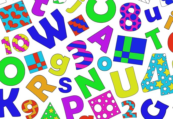 Learning Fun Design – Square Tablecloth 60”X60” – Interactive Coloring Tablecloth for Kids – Poly/Cotton Fabric - Washable and Reusable – DIY Activity for Children and Adults - Image 6