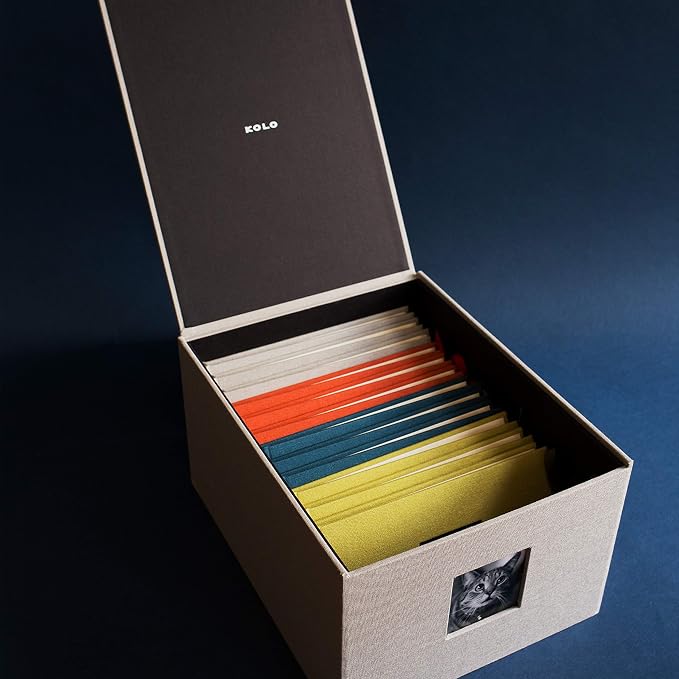 Kolo Havana Archival Photo Storage Box, Medium, Black - Image 5