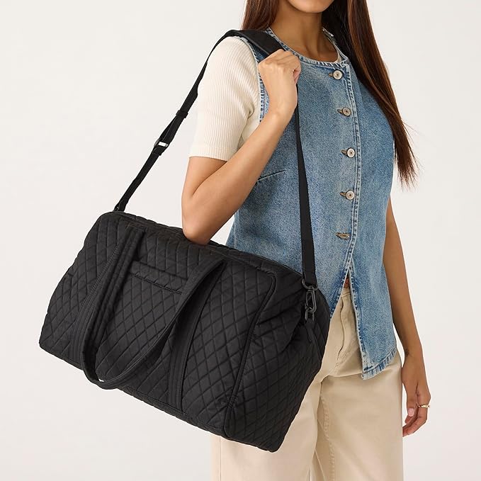 Vera Bradley Women's Miramar Weekender Travel Bag - Premium Cotton - Image 4