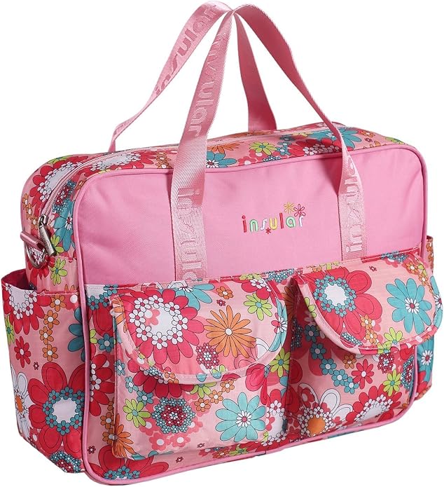 Kamay's Mummy Shoulder Bag Diaper Bag Chic Nappy Changing Bag Tote/Messenger Style Large with Changing Mat, Adjustable Straps - Image 3