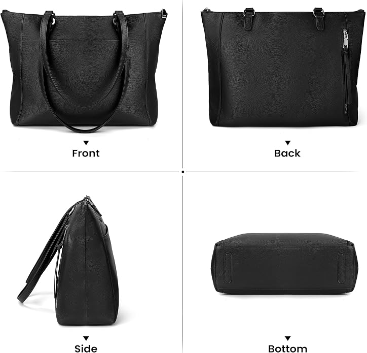 befen Genuine Leather Tote Bag for Women, Large Tote Bag for Women for Work Purses Satchel Handbags with Top Handles - Image 9