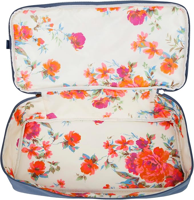 Jessica Simpson Countryside Weekender Duffel 100% Polyester Drop Bottom Bag - Image 5
