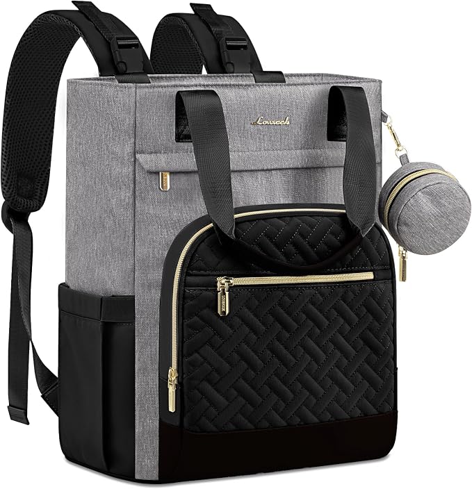 LOVEVOOK Diaper Bag Backpack, Large Capacity Portable Baby Bag with Foldable Diaper Changing Pad, Waterproof Baby Diaper Bags Gift for Mon Dad, Slate Ebony by LOVEVOOK