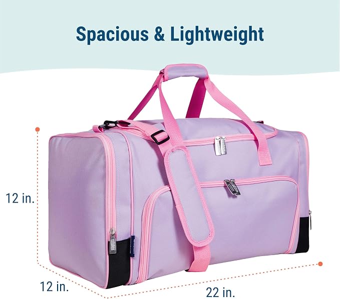 Wildkin Kids Weekender Duffel Bag – Carry-On Size for School, Travel, & Sleepovers - Image 3