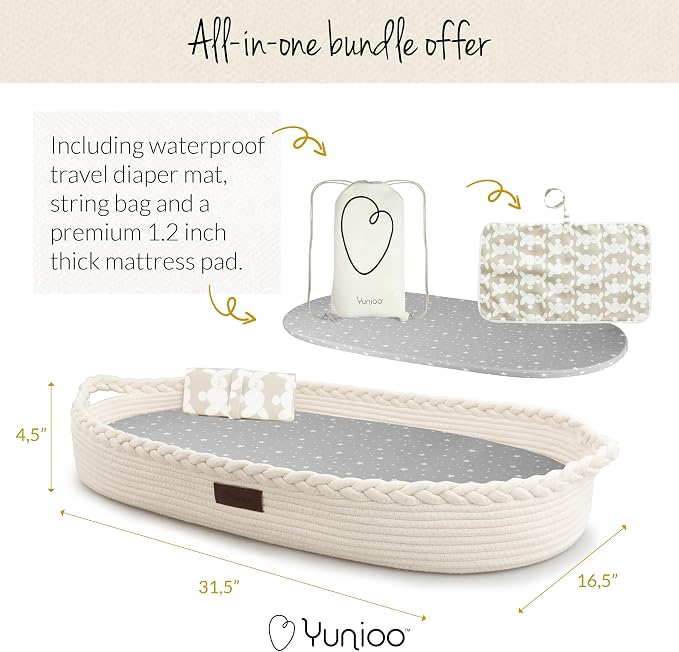 Changing Basket for Baby Dresser with Diaper Caddy - Image 3