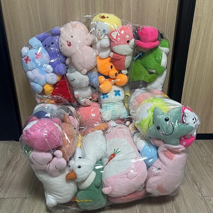 Bean Bag Stuffed Animal Storages, Soft Toy Storage Box Childs Chair, Waterproof PVC Clear Toy Bags, Stuffable Clear Soft Bean Bag Chair Kids with Zippers for Organizing Rooms Plush Storage - Image 8