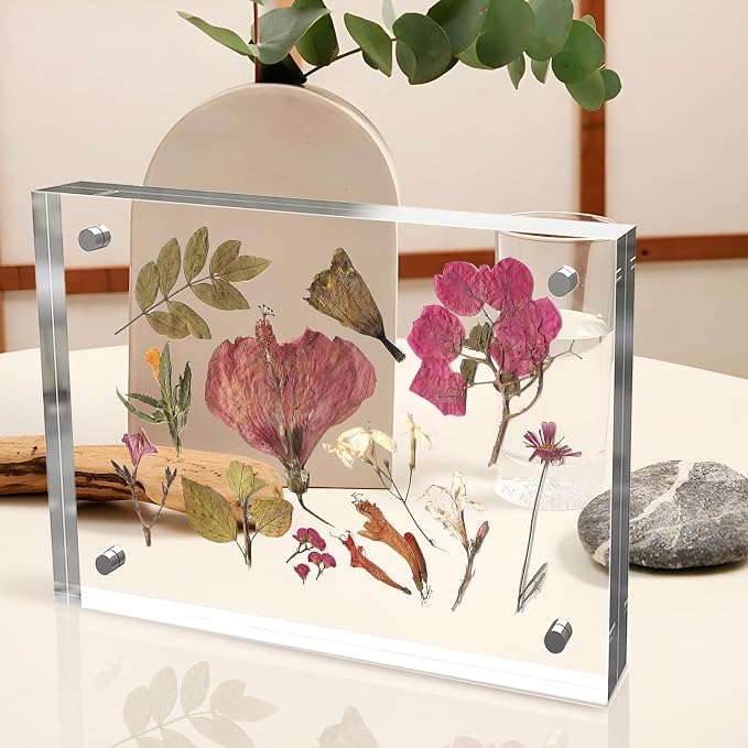 4x6 Inch Acrylic Picture Frame 1 Pack, 10+10mm Magnetic Photo Frame | High-clarity Acrylic, for 4x6 Pictures, Anti-fade, Frameless Floating, Double Display, Liquids Corrosion Resistant, 1 Pack - Image 7