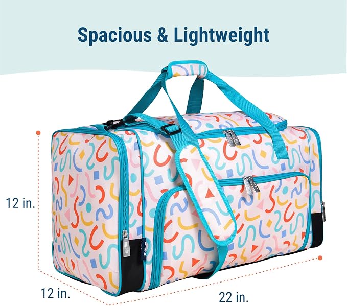 Wildkin Kids Weekender Duffel Bag – Carry-On Size for School, Travel, & Sleepovers - Image 4