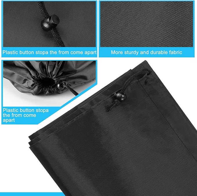 Nuogo 20 Pcs Large Laundry Bags Bulk, 38 x 24 Inch, Black, Blue, Pink - Image 5