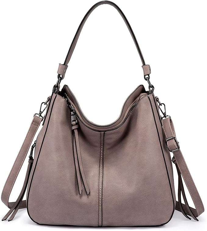 Hobo Crossbody Bag for Women, Designer Shoulder Purse Handbags by Realer