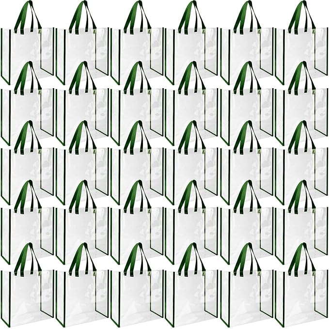 Eccliy Clear Tote Bag Stadium Approved with Handles by Eccliy