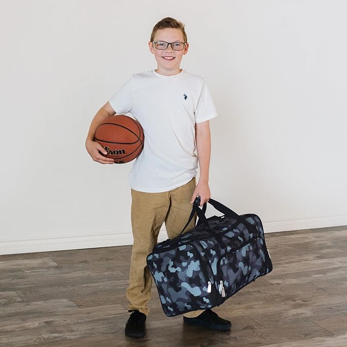 Wildkin Kids Weekender Duffel Bag – Carry-On Size for School, Travel, & Sleepovers - Image 2