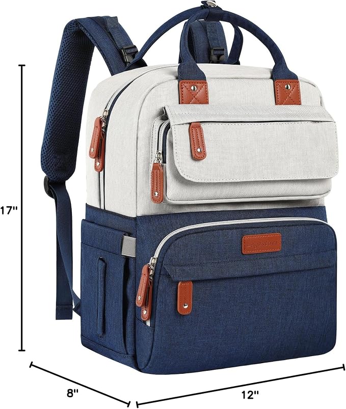 Legestori Diaper Bag Backpack, Baby Boy Diaper Bag, Unisex Large Baby Bag for Mom, Waterproof Baby Essentials Travel Diaper Backpack with Insulated Pockets and Stroller Straps - Image 8