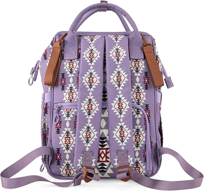 Montana West Wrangler Callie Diaper Bag Backpack with Stroller Straps Multifunction Baby Travel Bag WG2204-9110LV - Image 6