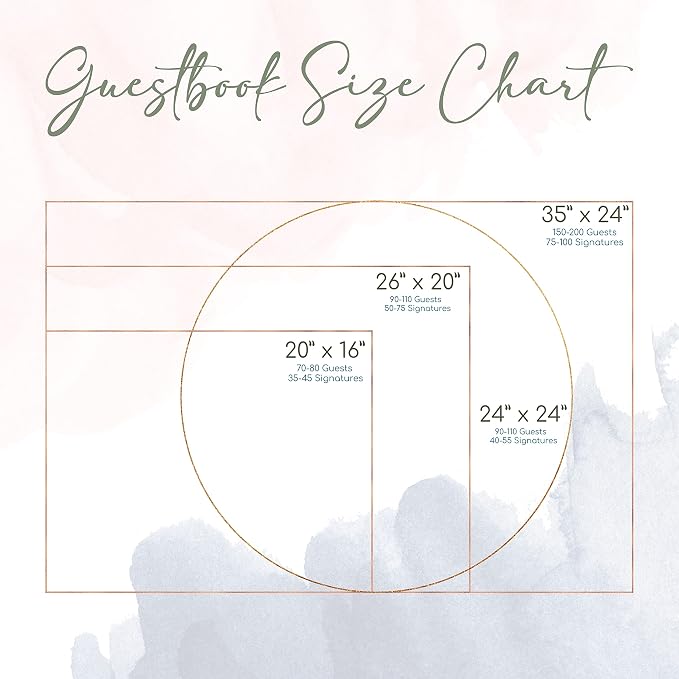 Personalized Wedding Guest Book Alternative with Last Name & Date, 5 Colors, 4 Sizes, Rustic Wedding Decorations, Includes Signing Marker, D2 - Image 7