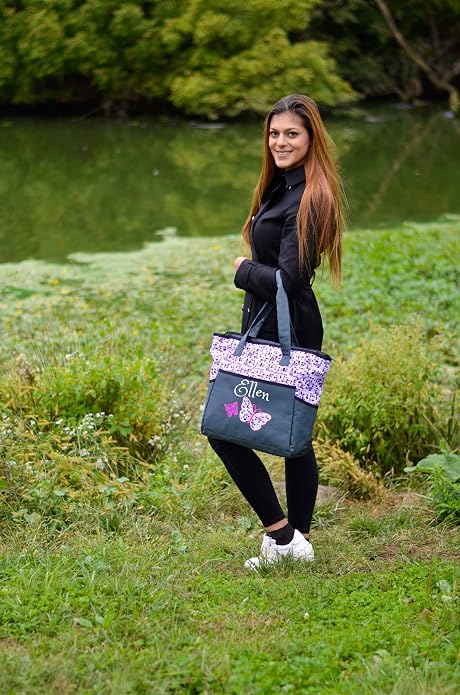 PERSONALIZED Large Diaper Knapsack/Tote Backpack/Messenger Shoulder Bag - Image 6