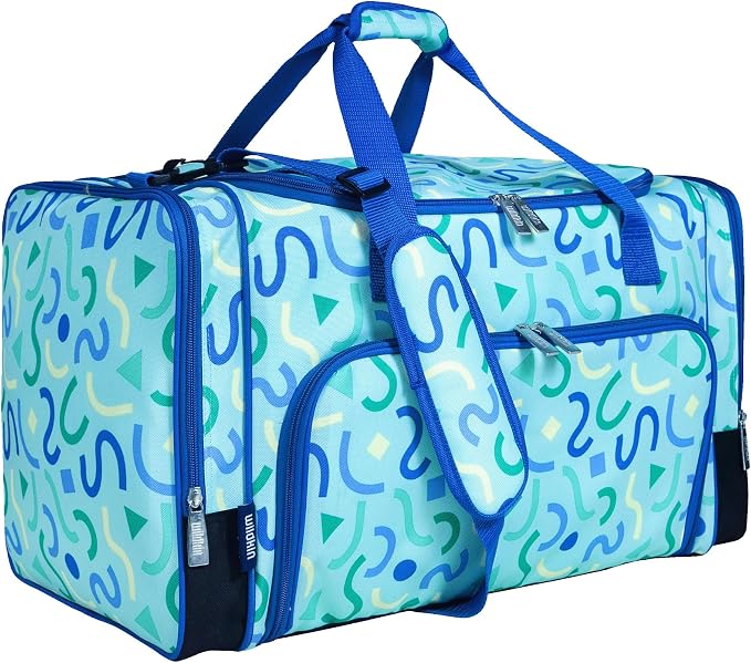 Wildkin Kids Weekender Duffel Bag – Carry-On Size for School, Travel, & Sleepovers by Wildkin