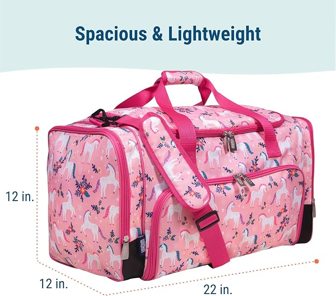 Wildkin Kids Weekender Duffel Bag – Carry-On Size for School, Travel, & Sleepovers - Image 4
