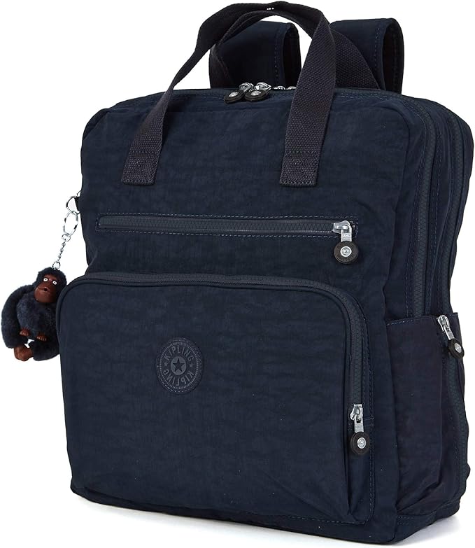 Kipling Audrie Backpack Diaper Bag True Blue Tonal - Image 2
