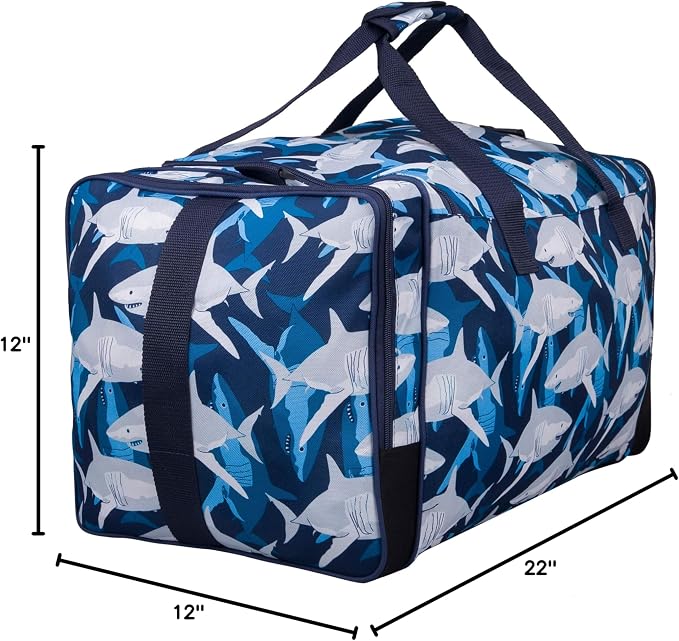 Wildkin Kids Weekender Duffel Bag – Carry-On Size for School, Travel, & Sleepovers - Image 9