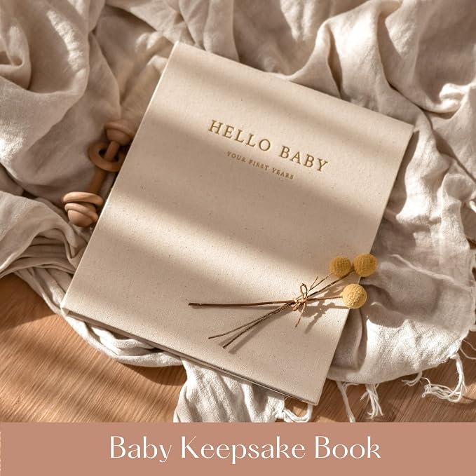 Pregnancy Journal & Baby Memory Book Bundle – Baby Book Keepsake for Expecting Moms, Newborn Milestones & First Year Moments – Baby Gift for Baby Showers & New Parents (Unisex) - Image 7