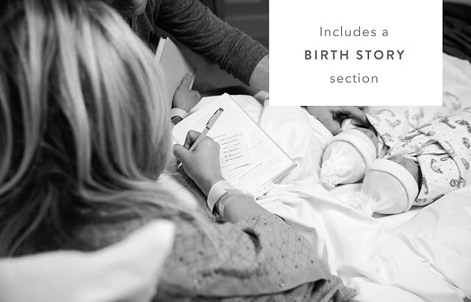 A Complete Childhood History: From Pregnancy to 18 Years Old (Blush Pink, Leatherette) | Baby Book and Pregnancy Journal | Baby Memory Book - Image 7