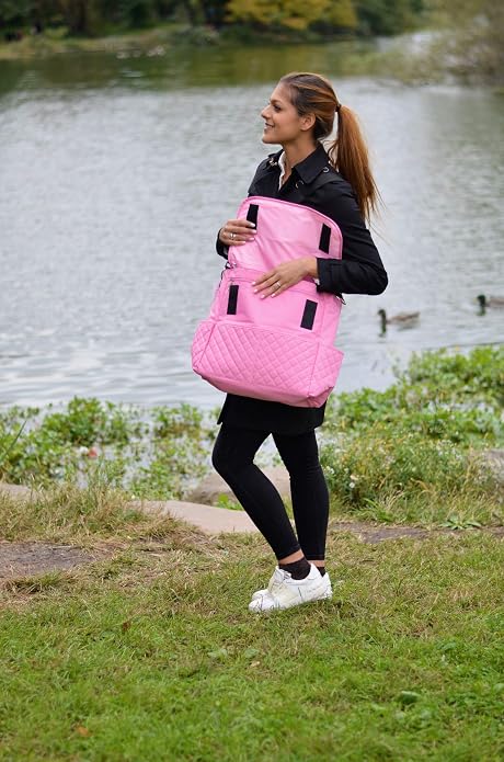 Large Messenger Diaper Bag Shoulder bag Custom Monogram Baby Bag - Image 2