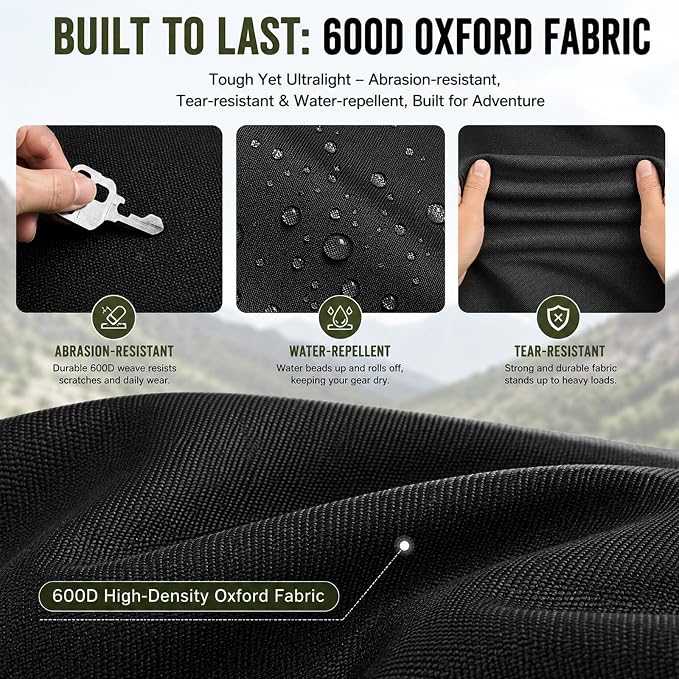Extra Large Duffle Bag for Travel,130L Tactical Travel Duffle Bag with Shoe Compartment, Waterproof Weekender Overnight Bag - Image 3