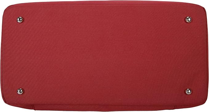 Jessica Simpson Countryside Weekender Duffel 100% Polyester Drop Bottom Bag - Image 4