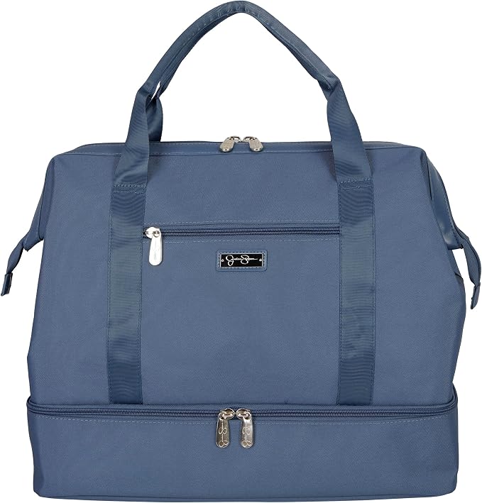 Jessica Simpson Countryside Weekender Duffel 100% Polyester Drop Bottom Bag by JessicaSimpson