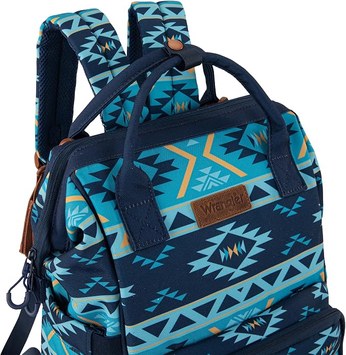 Montana West Wrangler Callie Diaper Bag Backpack with Stroller Straps Multifunction Baby Travel Bag WG2204-9110NY - Image 2