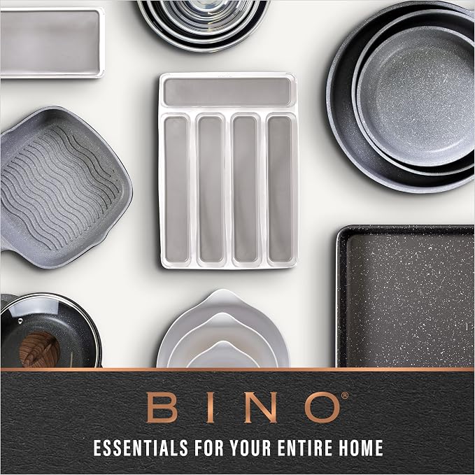 BINO | The SOHO Collection Plastic Storage Bins, X-Small - 2 Pack, Clear | Pantry and Fridge Organizer Containers, Kitchen Cabinet and Medicine Cabinet Bins - Image 9