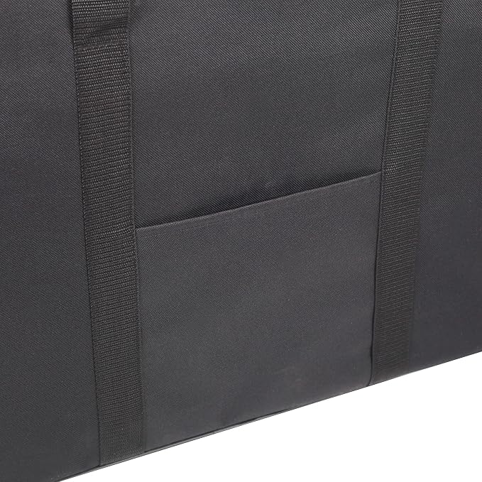 JJRING 37x28 Inch Wire Framed Art Portfolio Case Bag, Black | Nylon Portfolio Tote Storage Bag For Artworks, Posters, Drawings, And Prints - Image 8