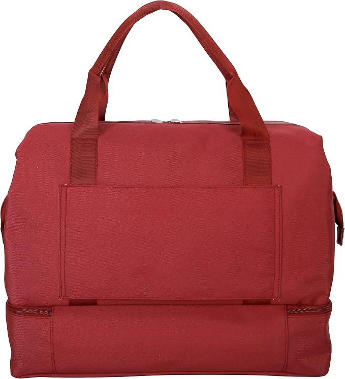 Jessica Simpson Countryside Weekender Duffel 100% Polyester Drop Bottom Bag - Image 3