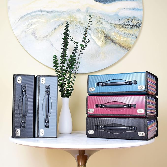 CNK Accordion File Folders with 36 Pockets Organizer for Document Paper Storage Folder Documents Expanding Binder Folio Pocket Receipt Filing Expandable Files Dividers Labels Letter Durable Handle - Image 8