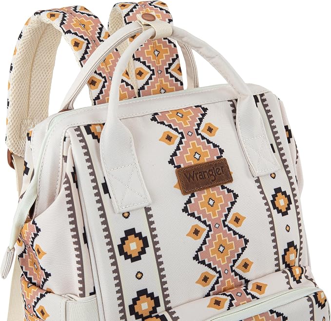 Montana West Wrangler Callie Diaper Bag Backpack with Stroller Straps Multifunction Baby Travel Bag WG2204-9110TN - Image 2