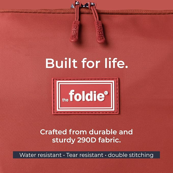 The Foldie Foldable Travel Bag for Women - 40L Weekender Bag with Multiple Pockets - Carry On Expendable Travel Bag - Image 6