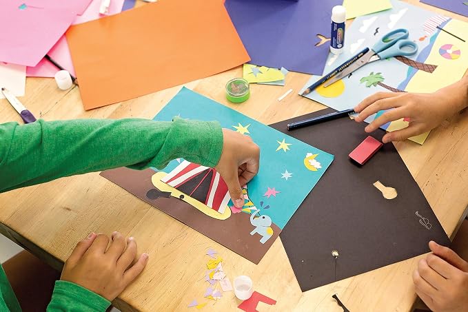 Prang (Formerly SunWorks) Construction Paper, 10 Assorted Colors, 9" x 12", 200 Sheets - Image 7