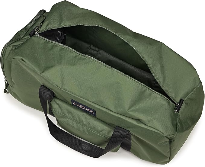 JanSport Weekender Large Duffel - Travel or Gym Bag, Durable Weekender with Front Utility Pocket & Side Grab Handles - Cargo Green - Image 6