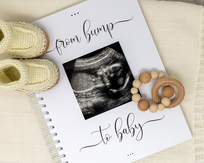 Personalized Pregnancy Journal - Hardcover Pregnancy Memory Book Customized with Baby’s Name, Nickname or Phrase - Prompted Journal for New Moms (Ivory Dots) - Image 3