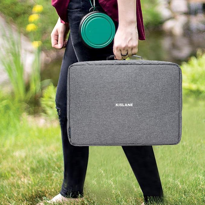 Board Game Carrying Case with 18 Pockets for Board Games, Pieces, Tokens, Cards and More, Expandable Board Game Storage Solution for Travel, Party, Gathering - Image 7