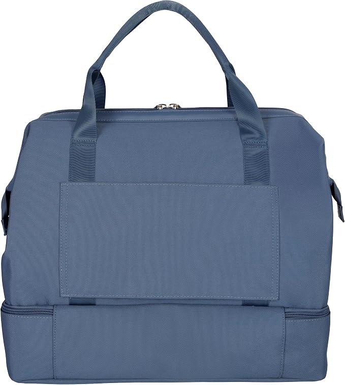 Jessica Simpson Countryside Weekender Duffel 100% Polyester Drop Bottom Bag - Image 3